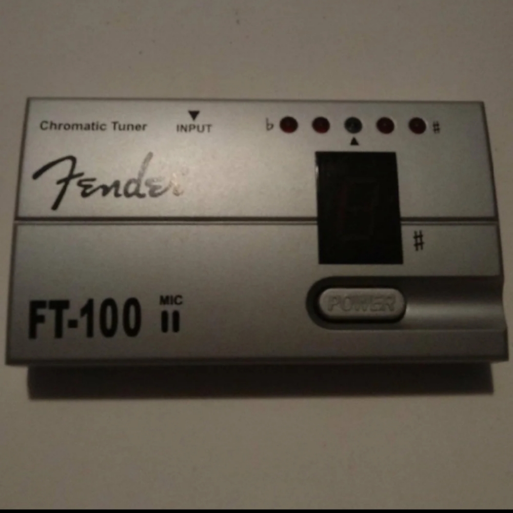 Free with $20 purchase Fender tuner